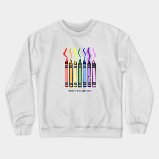 Rainbow Crayons – Autism Awareness Crewneck Sweatshirt